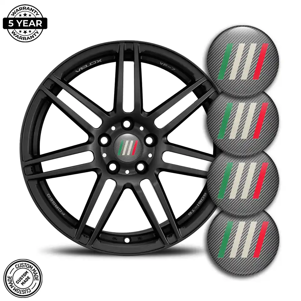 Fiat Domed Emblem Self-Adhesive Limited Edition