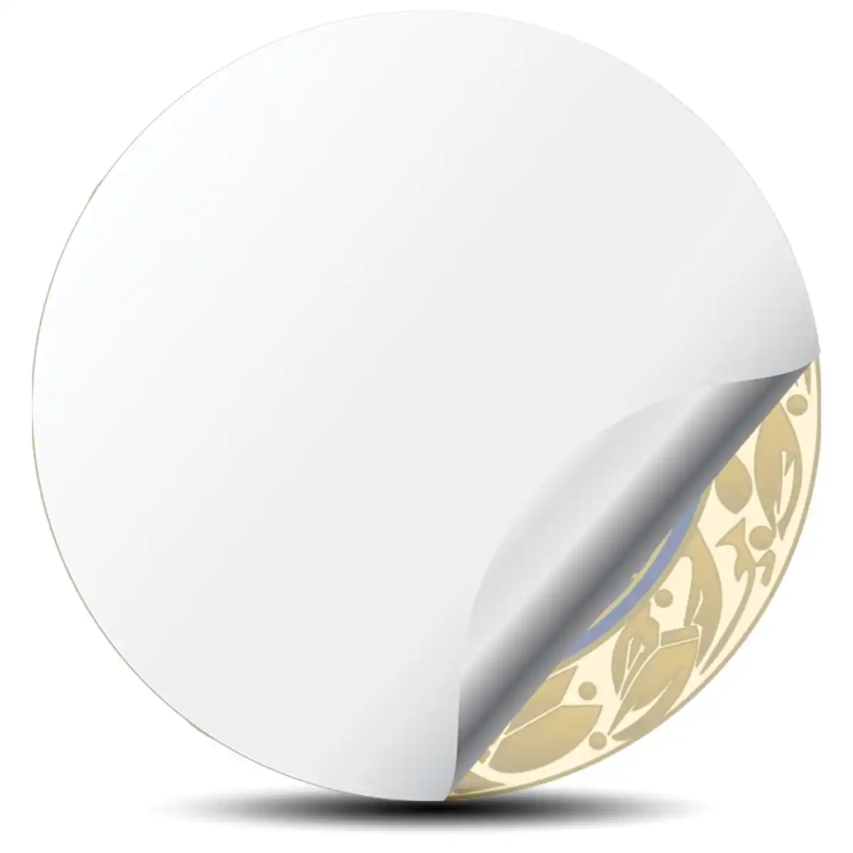 Fiat Domed Emblem Self-Adhesive Premium Edition