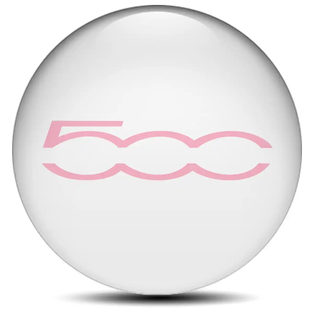 Fiat Domed Emblem Self-Adhesive Premium Resin