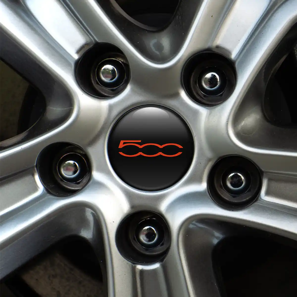Fiat Domed Sticker Interior Design