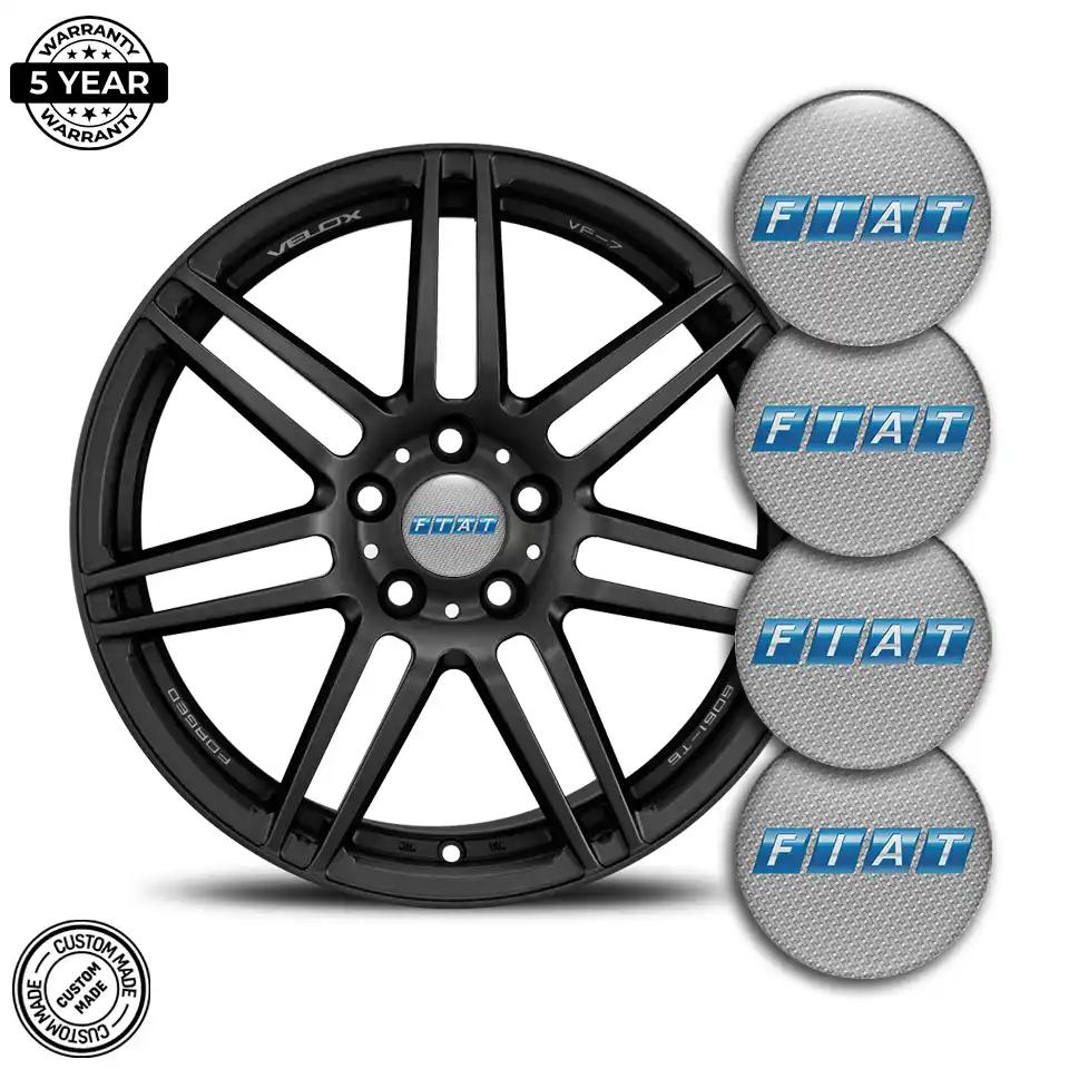 Fiat Domed Sticker Luxury Edition