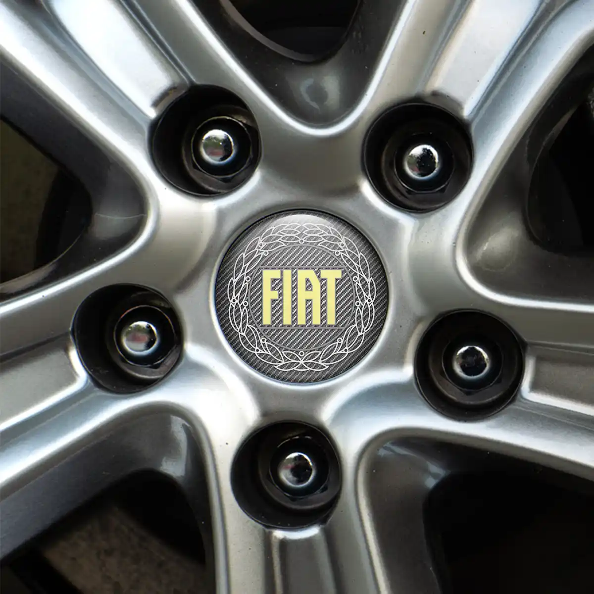 Fiat Emblem Badge High Quality
