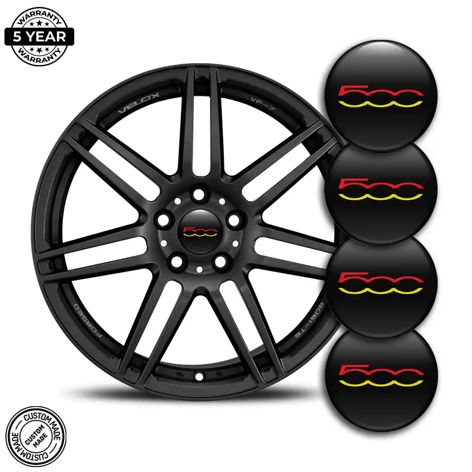 Fiat Emblem Badge Self-Adhesive High Quality