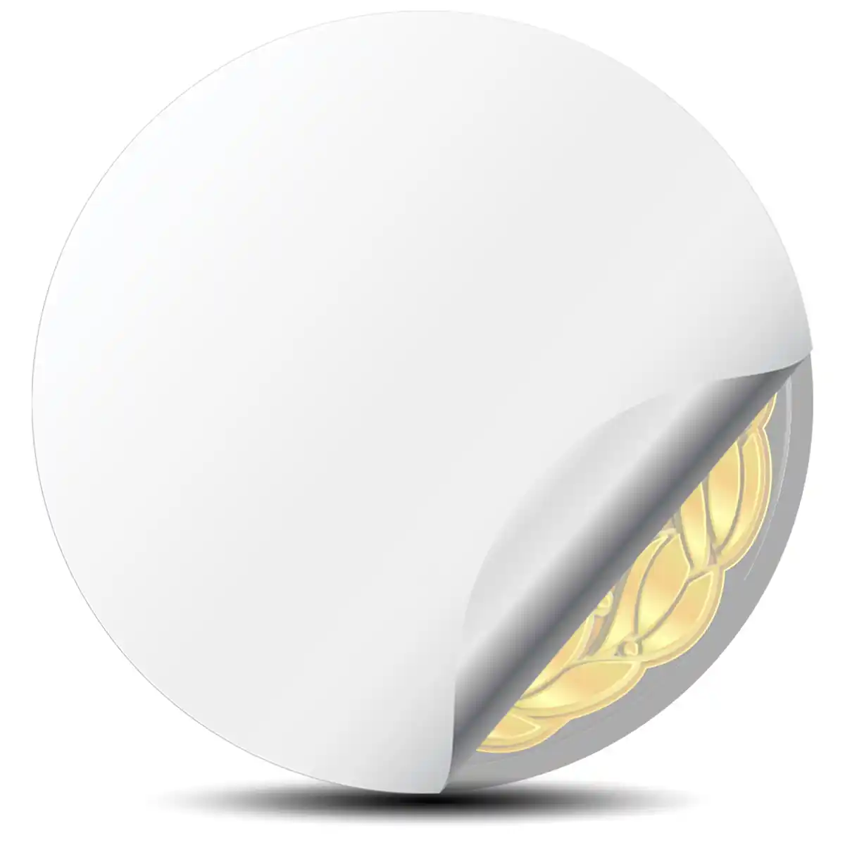 Fiat Emblem Badge Self-Adhesive Stylish Design