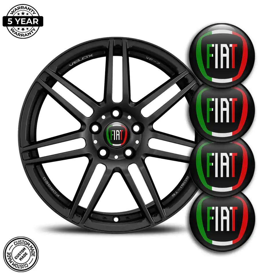 Fiat Emblem Badge Stylish Design