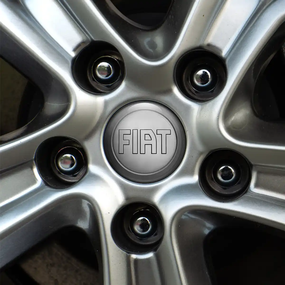 Fiat Emblem Center Hup Cap Interior Design