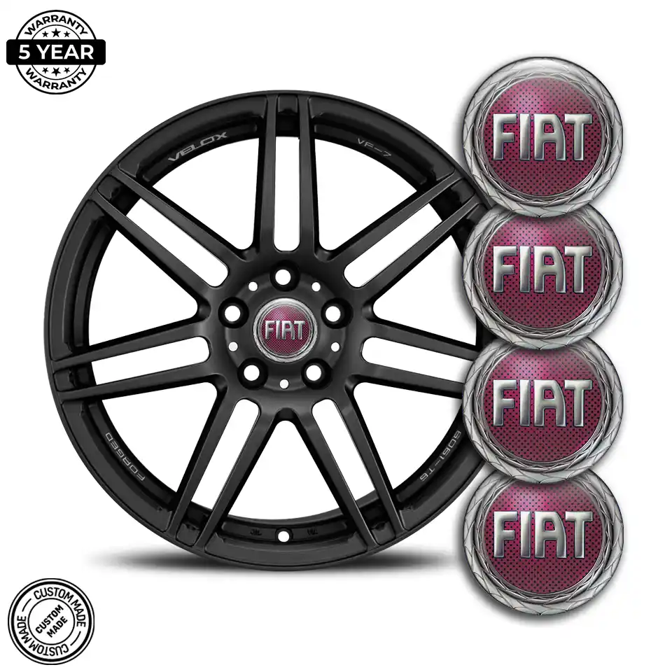 Fiat Emblem Center Hup Cap Luxury Edition