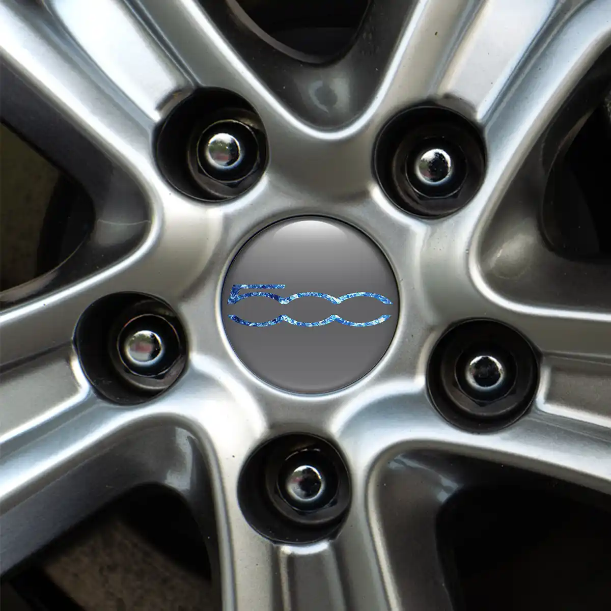 Fiat Emblem Epoxy Self-Adhesive Luxury Edition