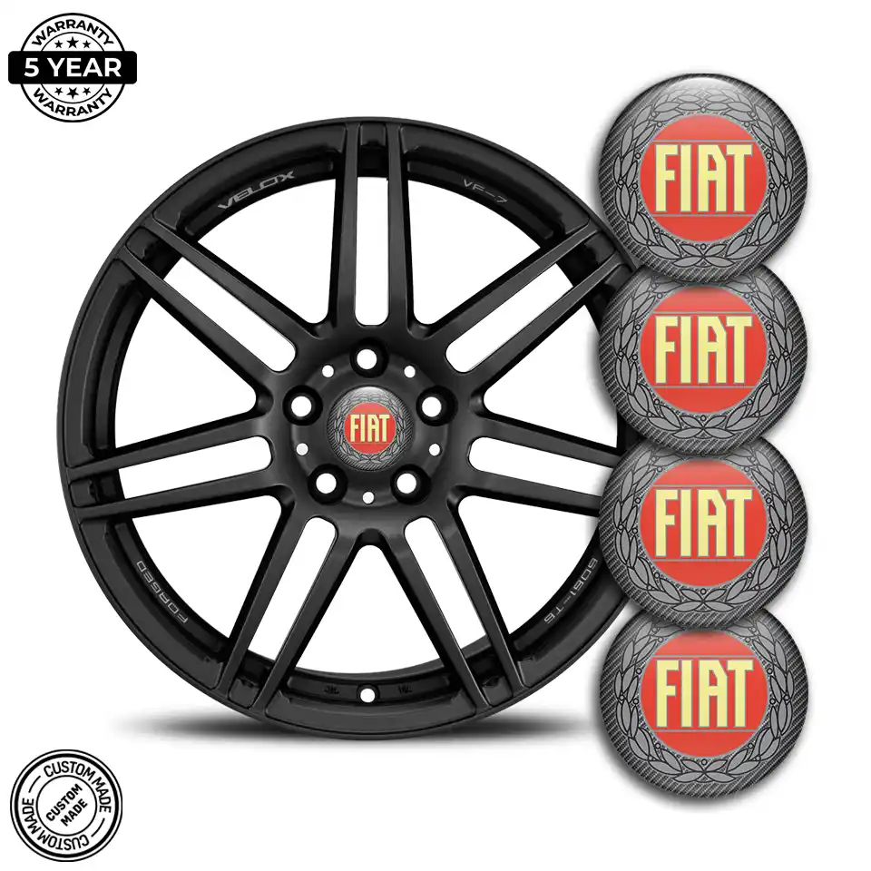 Fiat Emblem Epoxy Self-Adhesive Premium Edition