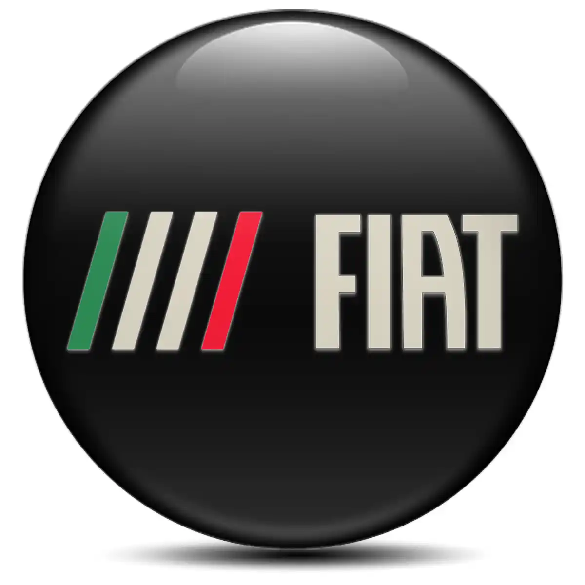 Fiat Emblem Epoxy Self-Adhesive Premium Quality
