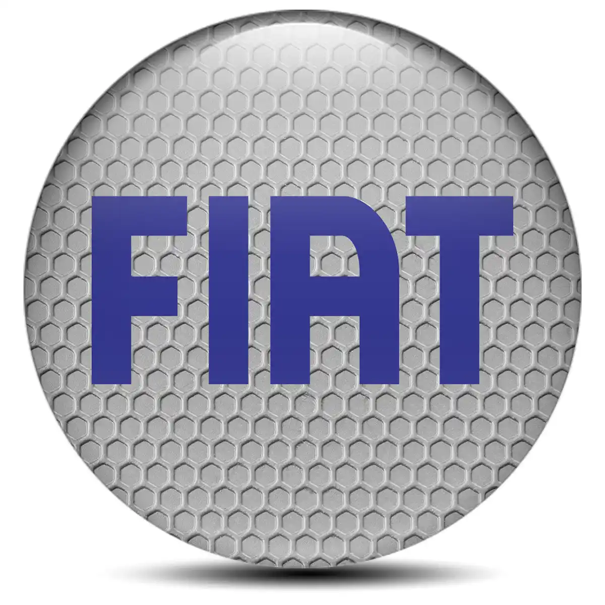 Fiat Emblem Epoxy Self-Adhesive Premium Resin
