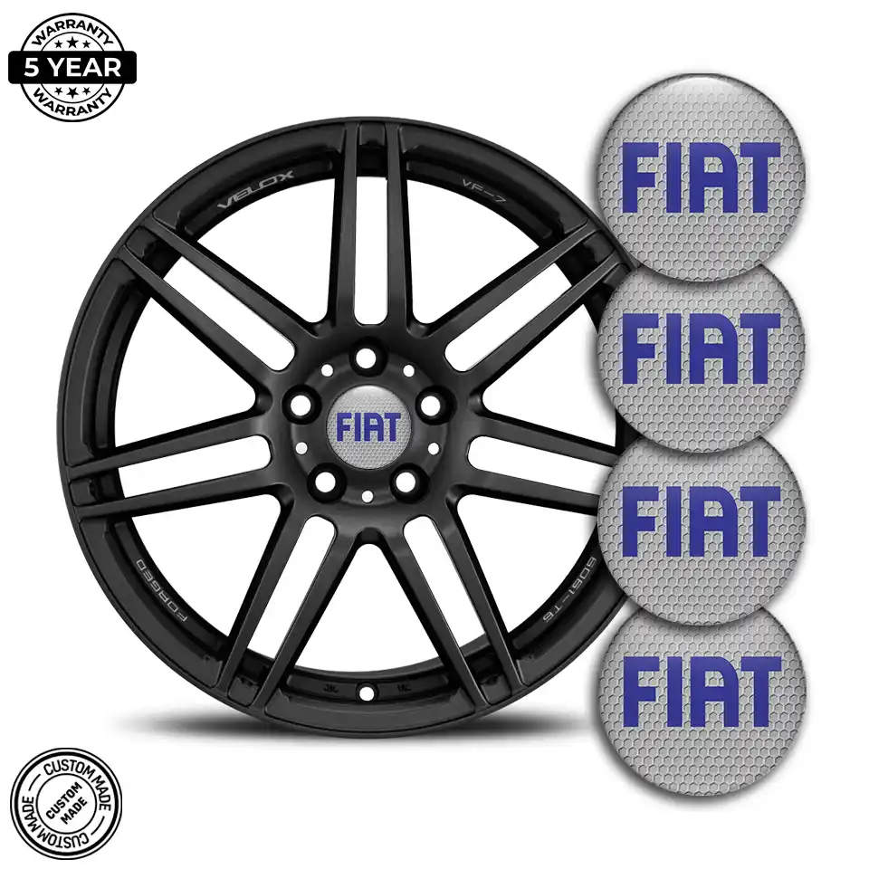 Fiat Emblem Epoxy Self-Adhesive Premium Resin