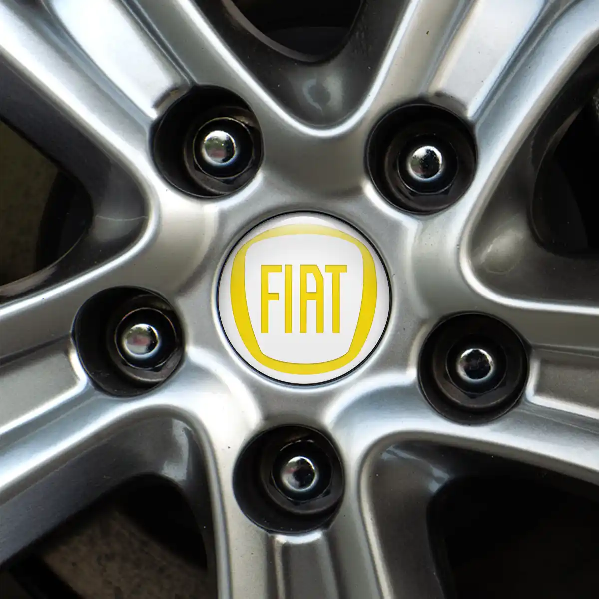Fiat Emblem Wheel Center Caps High Quality