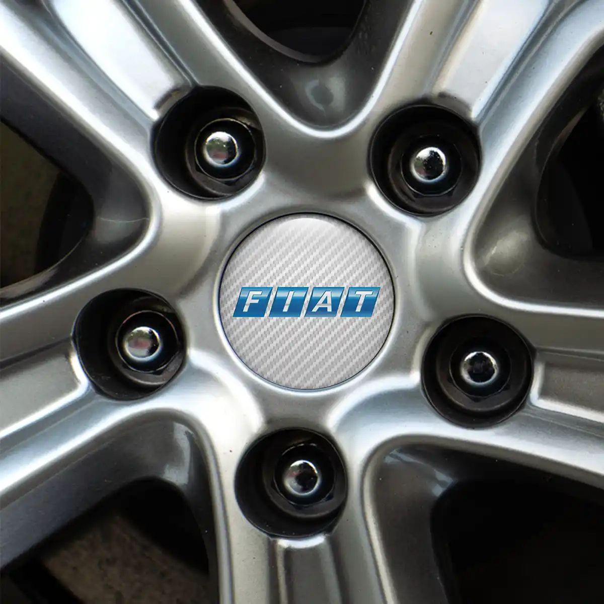Fiat Emblem Wheel Center Caps Limited Edition