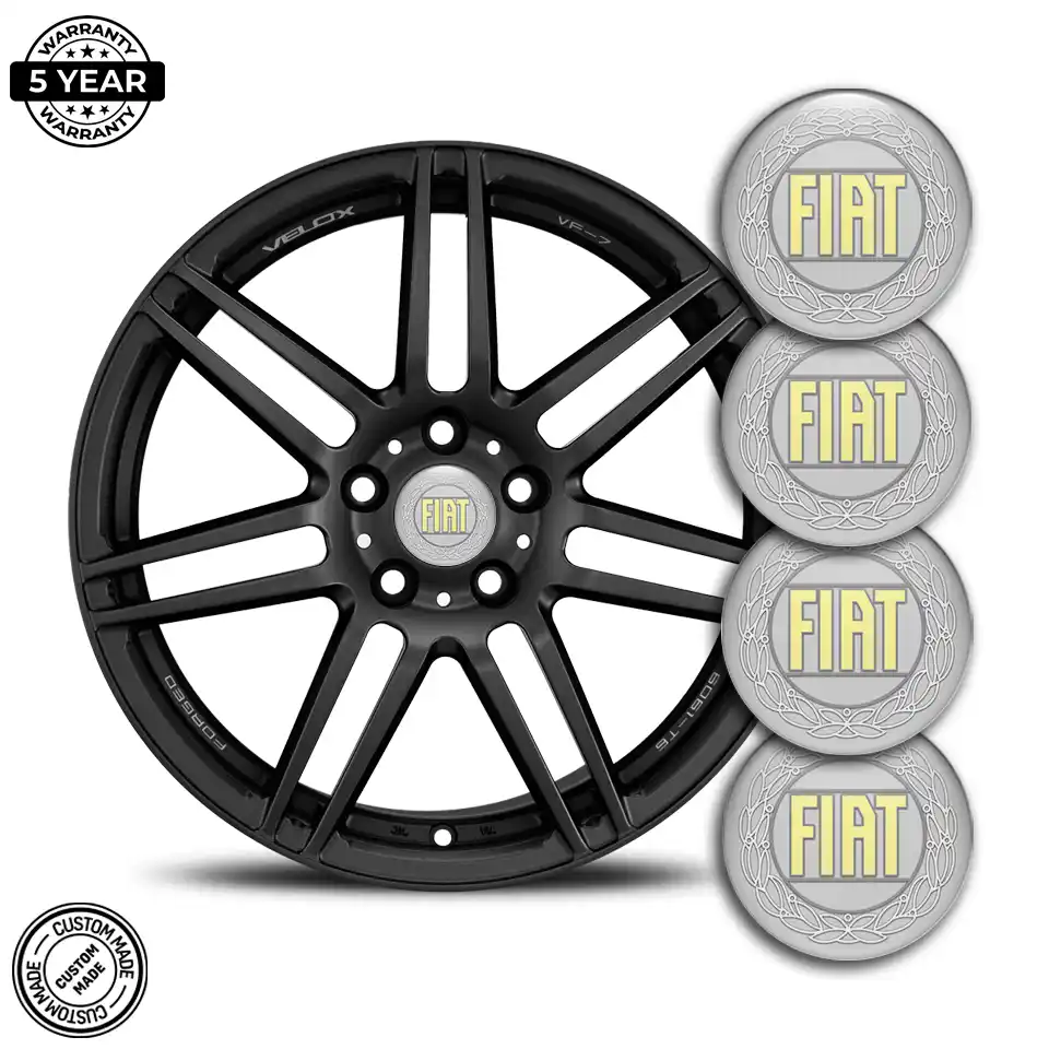 Fiat Logo Emblem Interior Design
