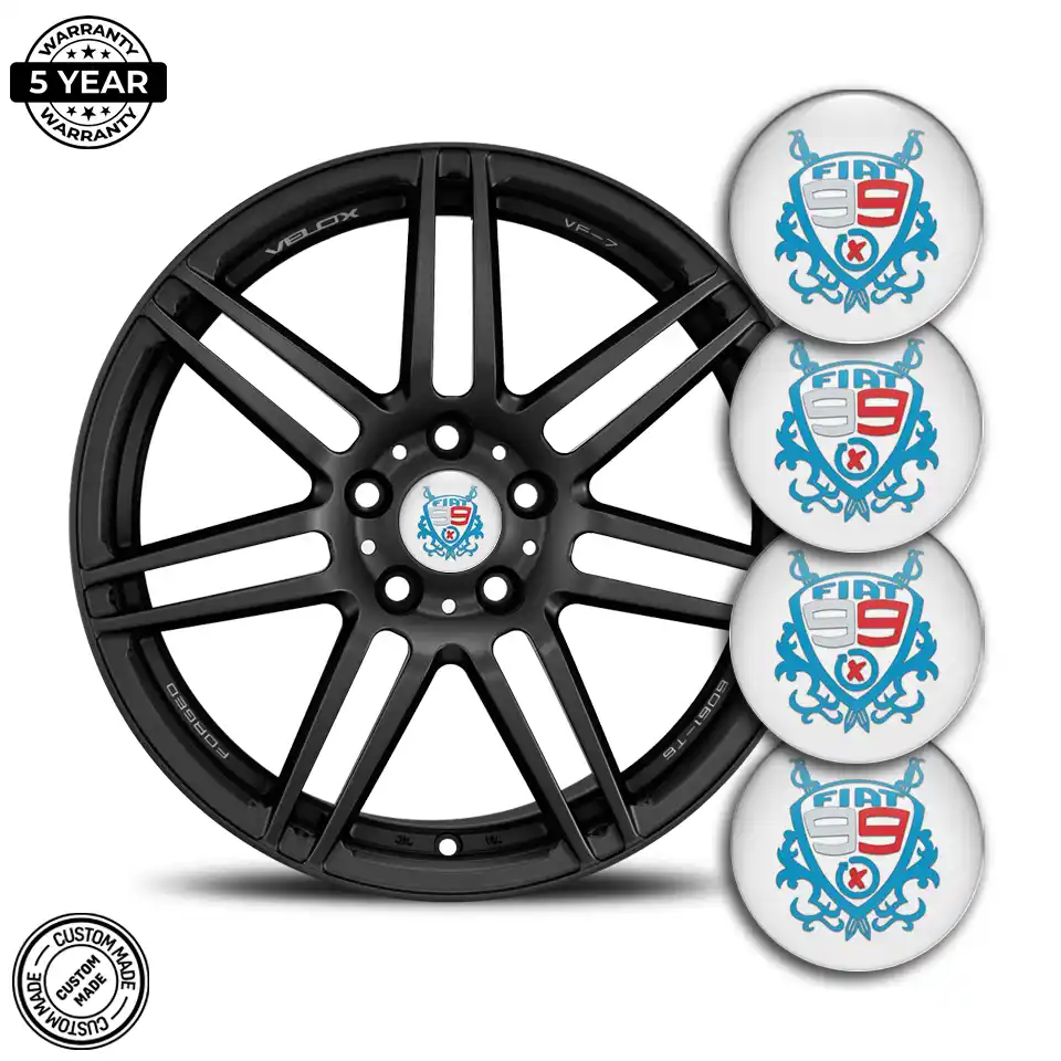 Fiat Logo Emblem Self-Adhesive High Quality