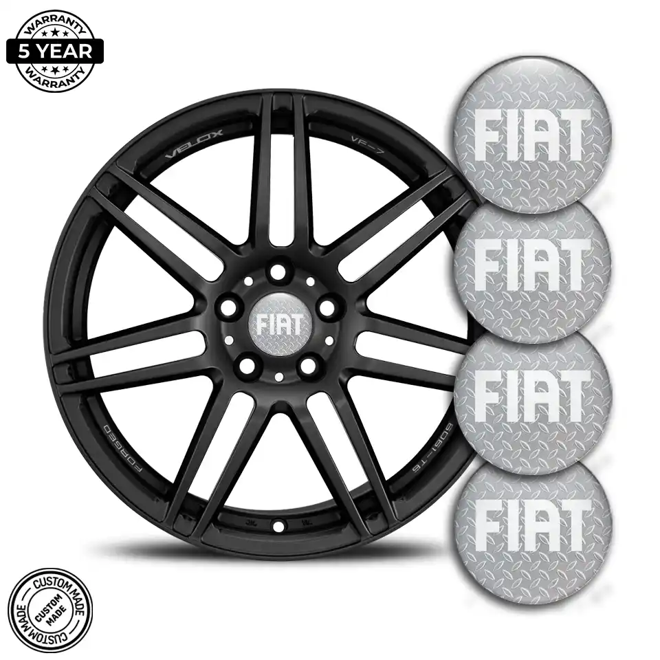Fiat Logo Emblem Self-Adhesive Luxury Edition