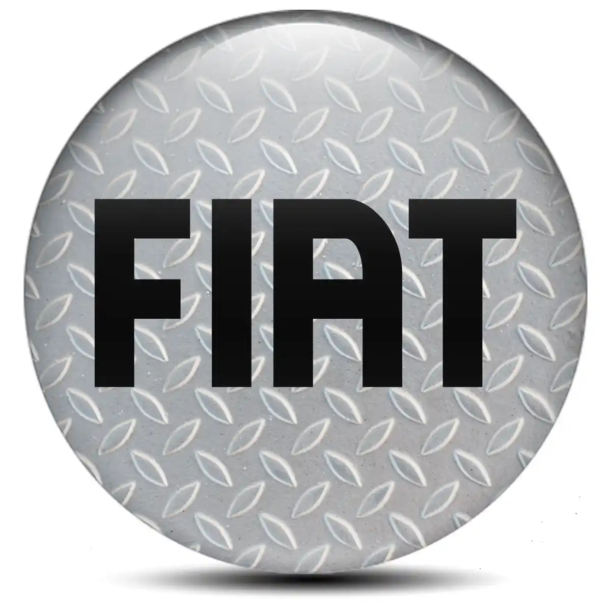 Fiat Logo Emblem Self-Adhesive Premium Edition