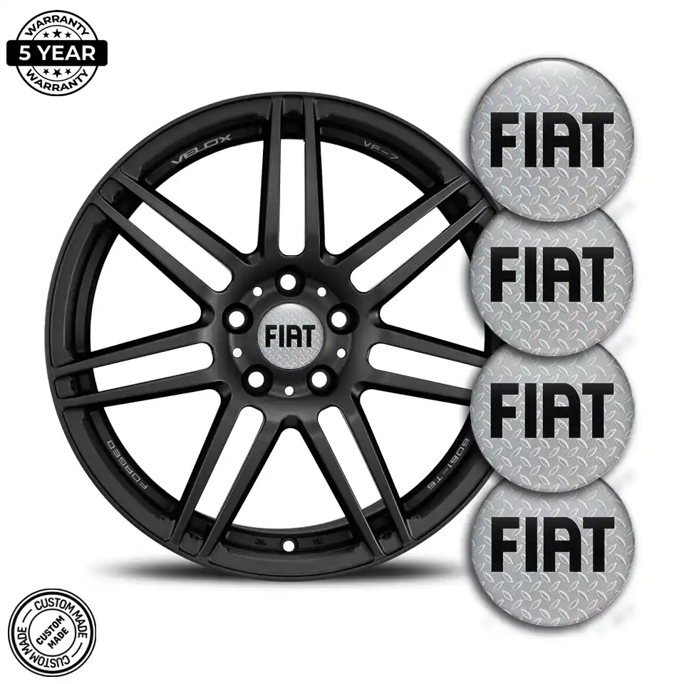 Fiat Logo Emblem Self-Adhesive Premium Edition