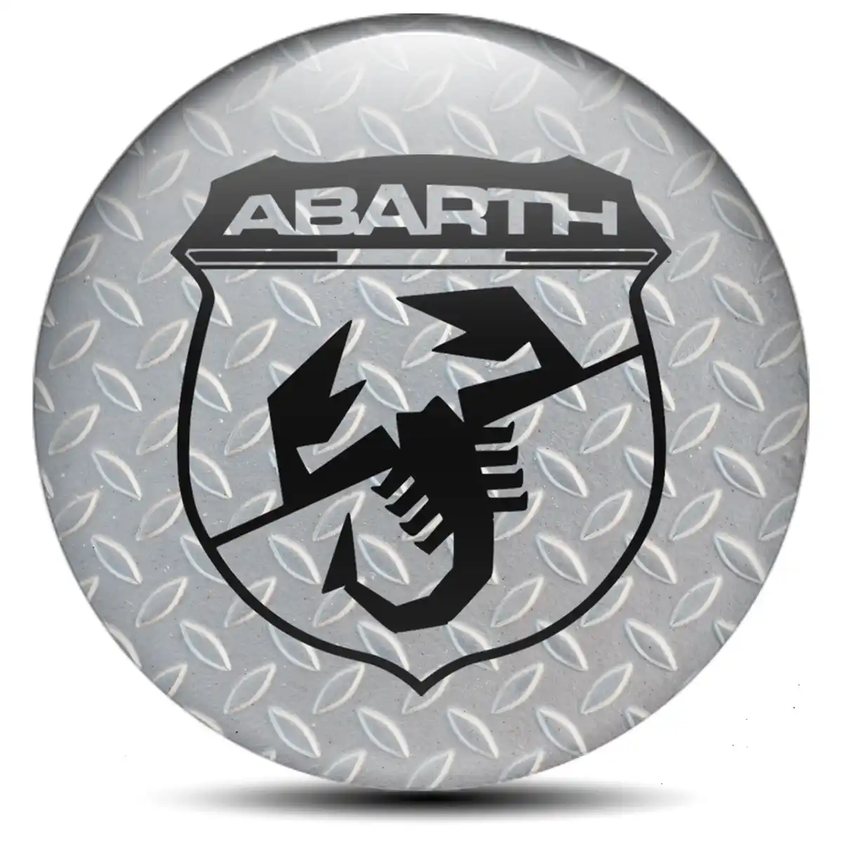 Fiat Logo Silicone Badge High Quality