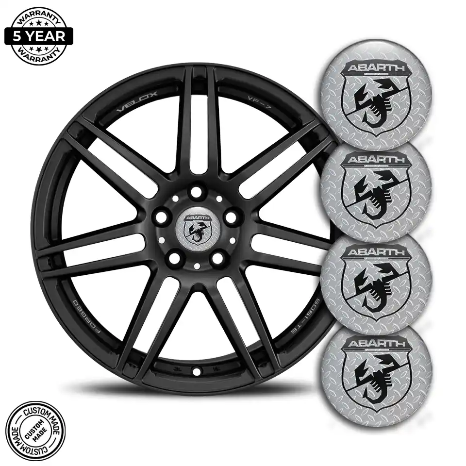 Fiat Logo Silicone Badge High Quality