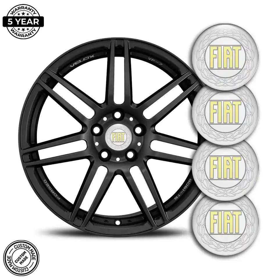 Fiat Logo Silicone Badge Limited Edition