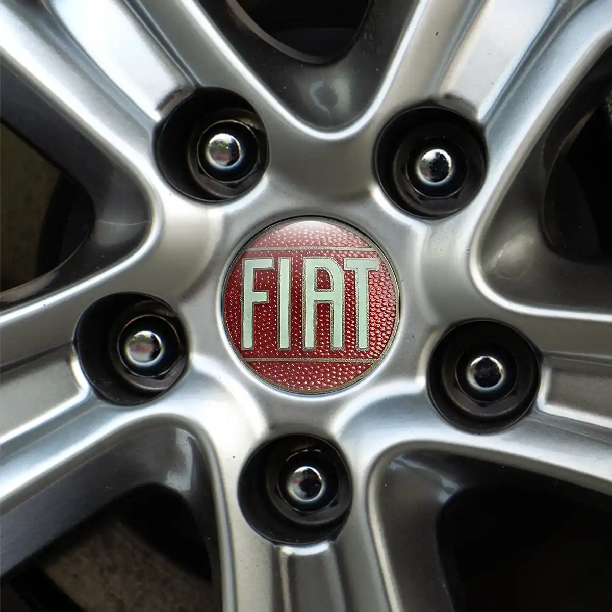 Fiat Logo Silicone Badge Self-Adhesive Limited Edition
