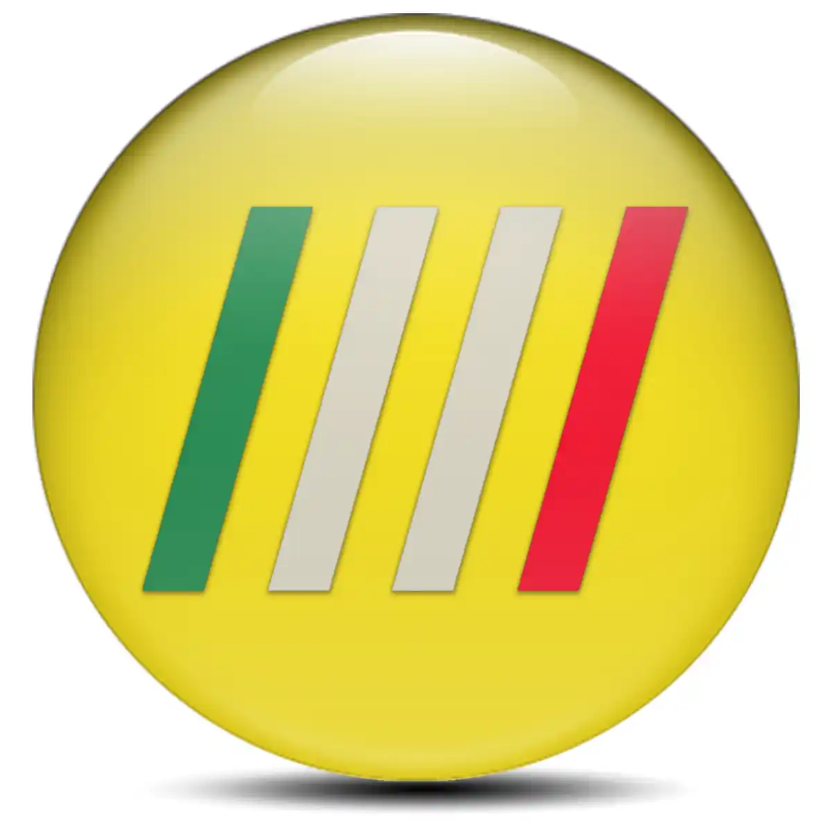 Fiat Logo Silicone Badge Self-Adhesive Premium Edition