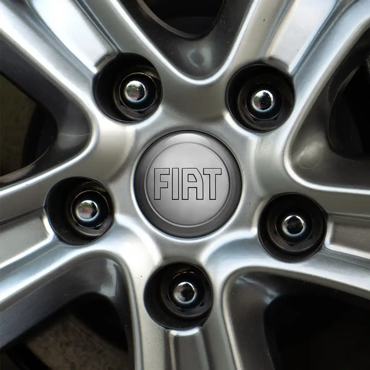 Fiat Logo Silicone Emblem Stylish Design