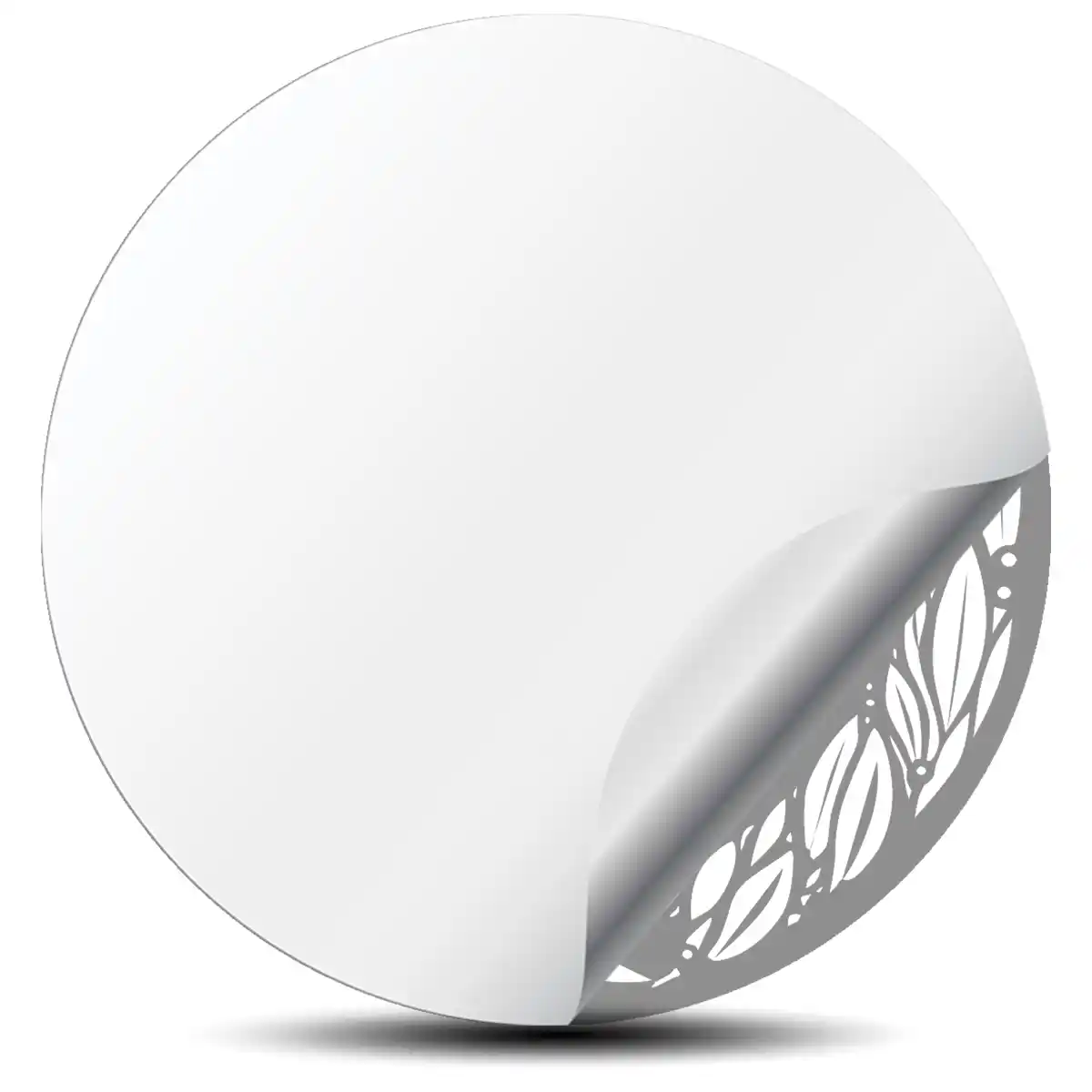 Fiat Logo Silicone Sticker Luxury Edition