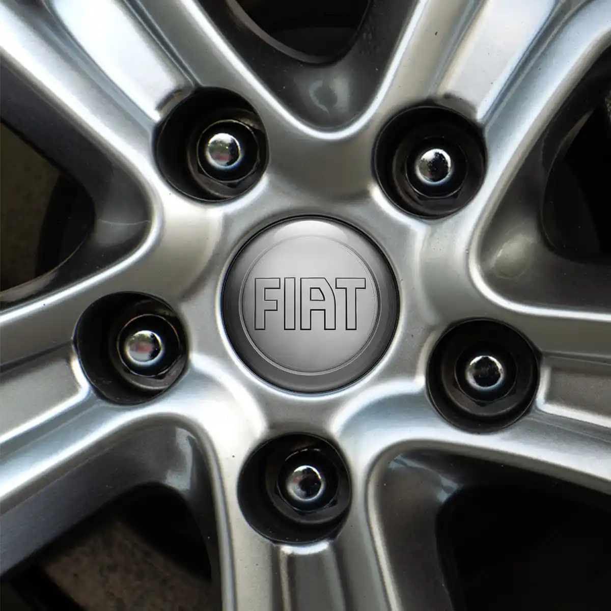 Fiat Logo Sticker High Quality