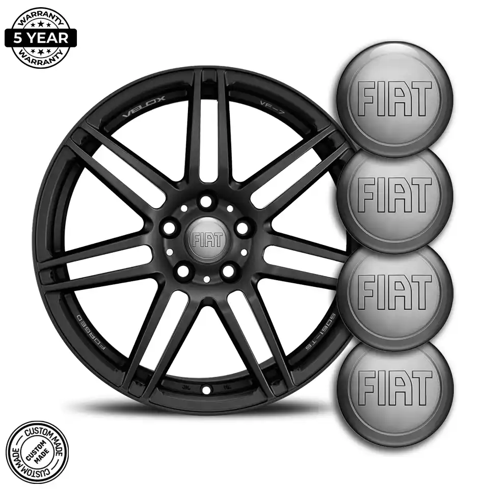 Fiat Logo Sticker High Quality