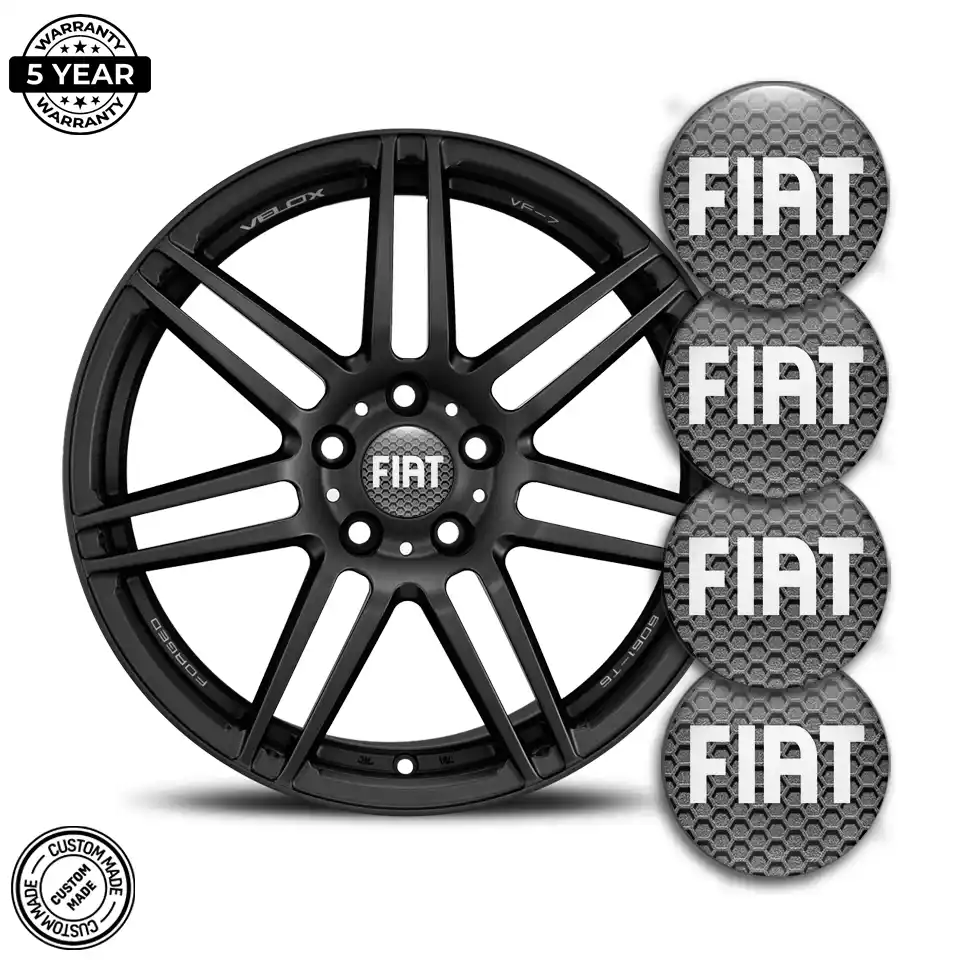 Fiat Logo Sticker Luxury Edition