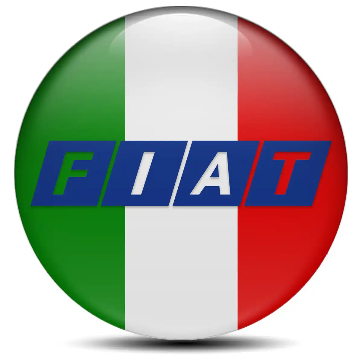 Fiat Logo Sticker Premium Quality