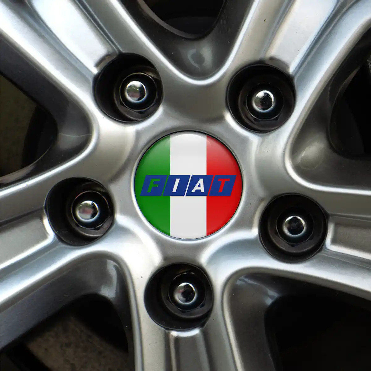 Fiat Logo Sticker Premium Quality