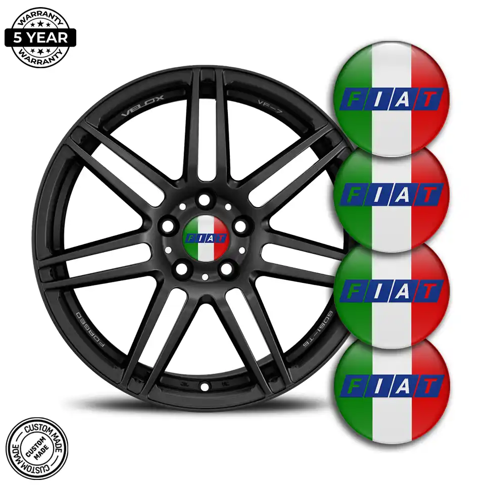 Fiat Logo Sticker Premium Quality