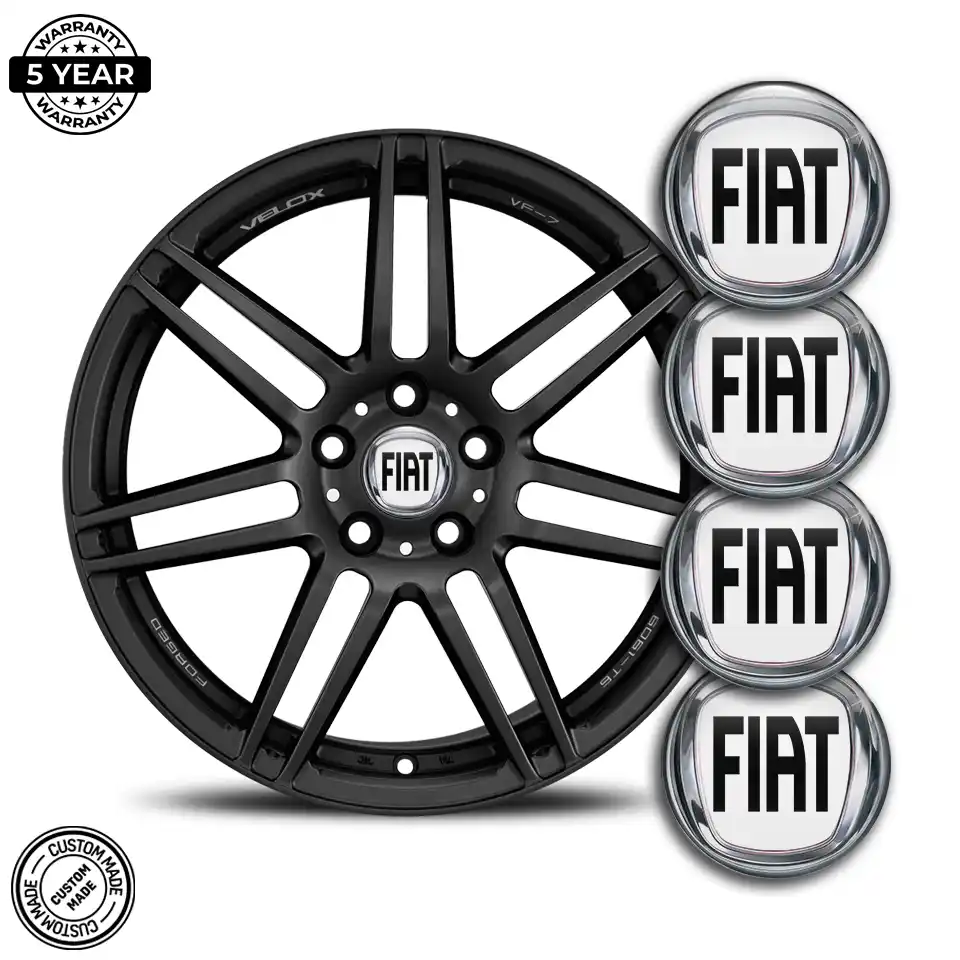 Fiat Silicone Emblem Premium Quality