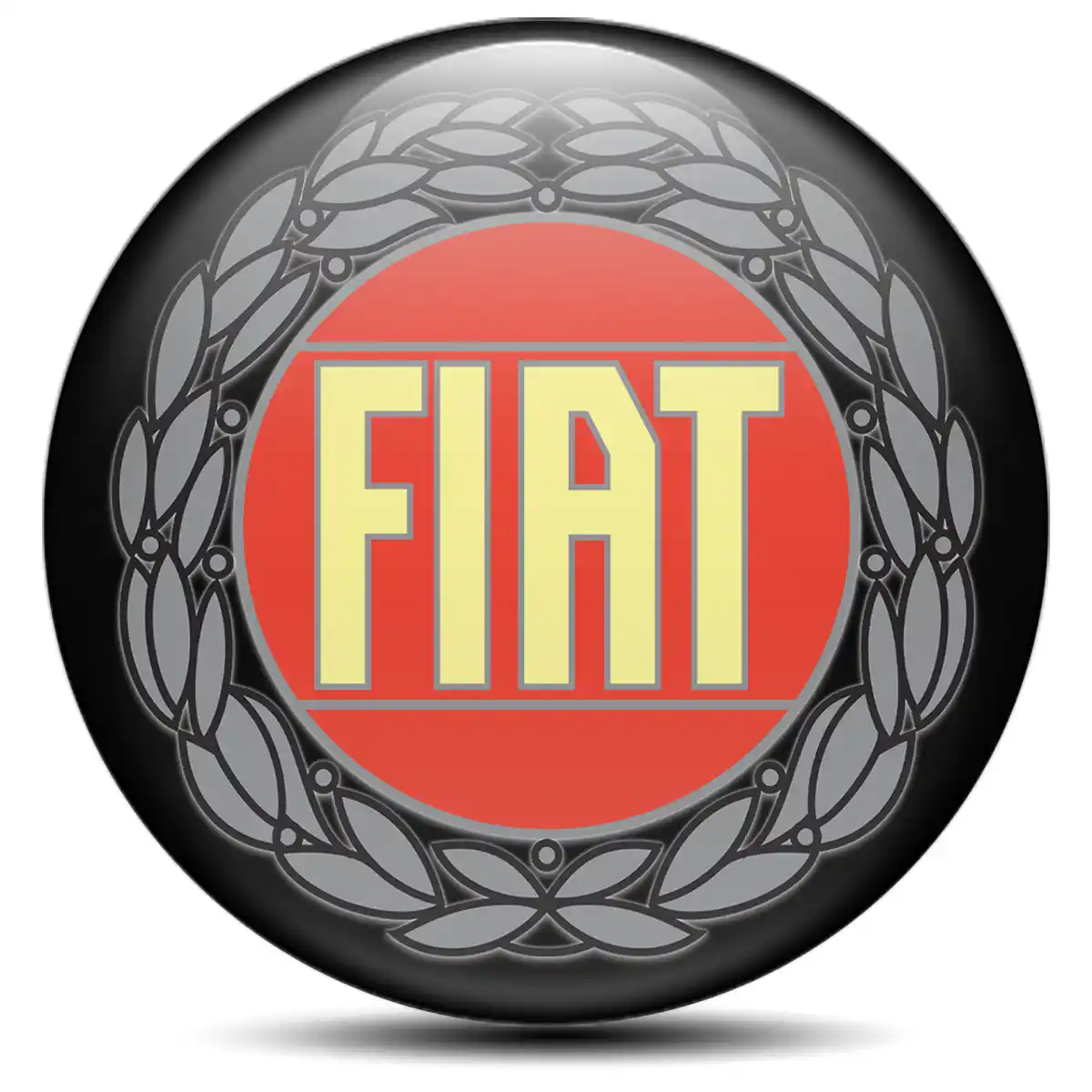 Fiat Silicone Emblem Premium Resin