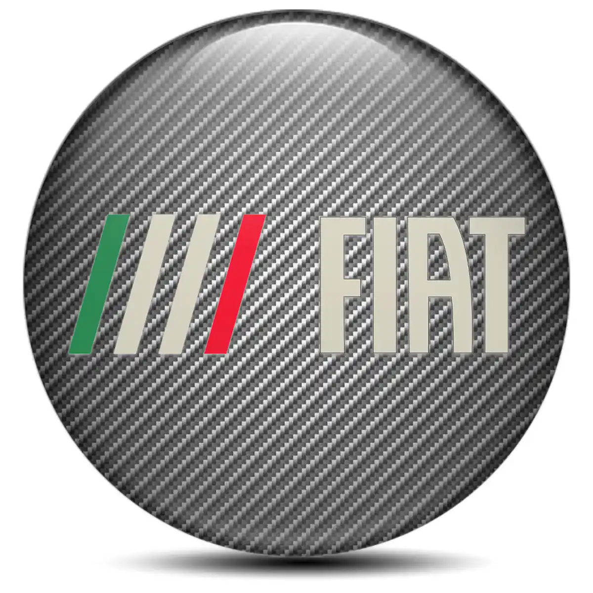 Fiat Silicone Emblem Self-Adhesive Luxury Edition