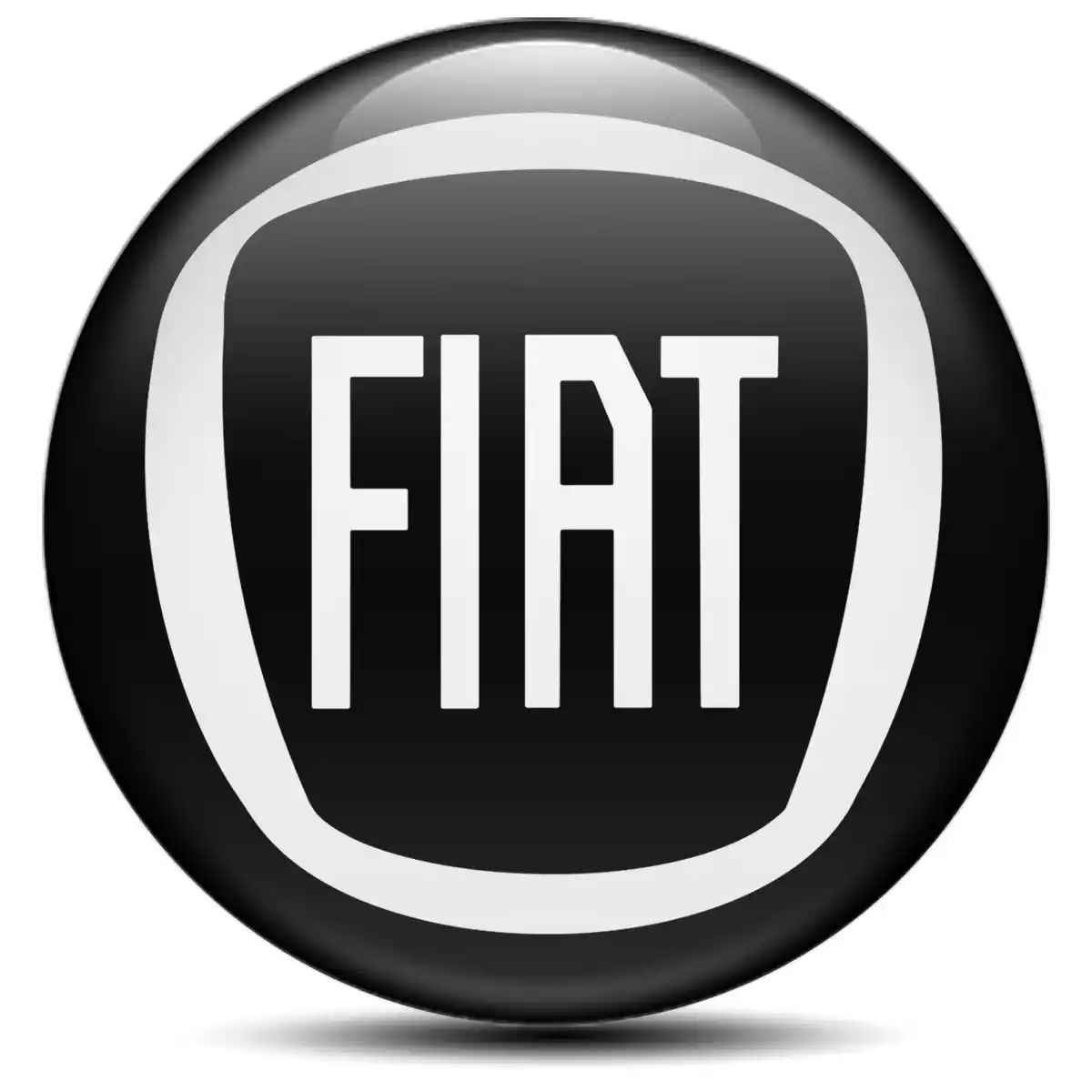 Fiat Silicone Emblem Self-Adhesive Premium Edition
