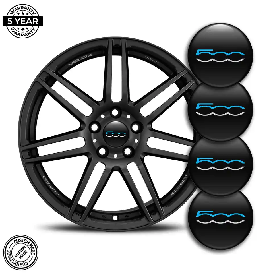 Fiat Silicone Sticker Luxury Edition
