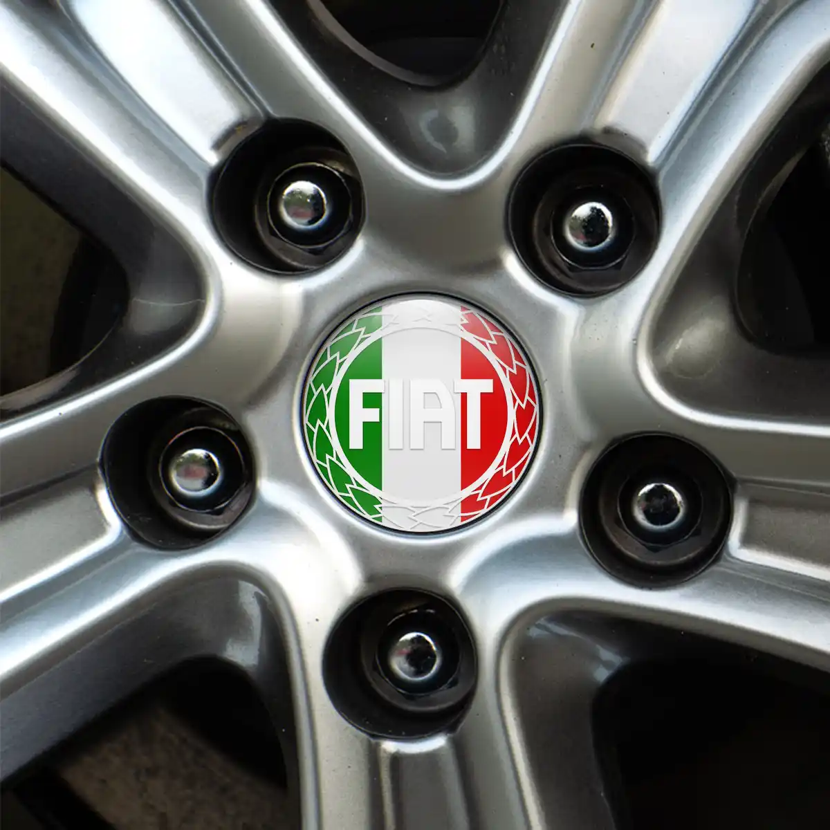Fiat Silicone Sticker Premium Edition