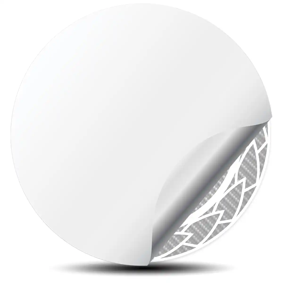 Fiat Silicone Sticker Premium Resin