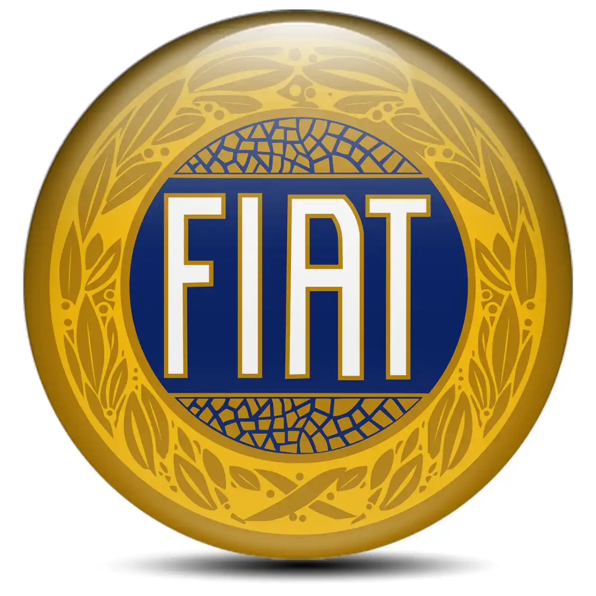 Fiat Silicone Sticker Self-Adhesive High Quality