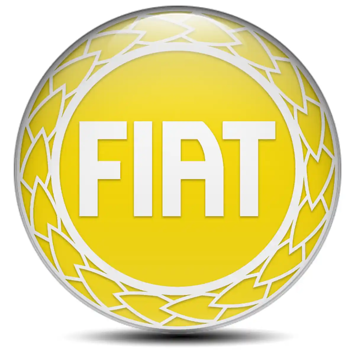 Fiat Silicone Sticker Self-Adhesive Interior Design