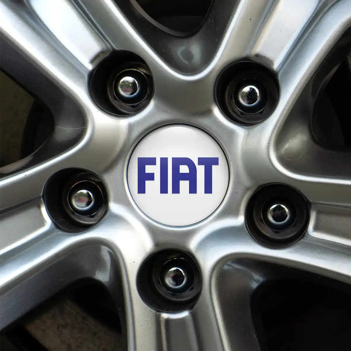 Fiat Silicone Sticker Self-Adhesive Limited Edition