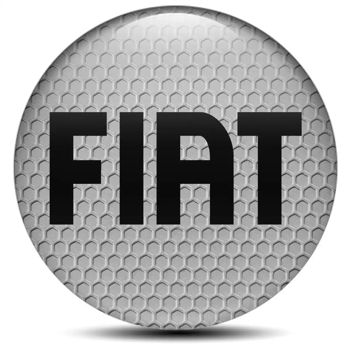 Fiat Silicone Sticker Self-Adhesive Luxury Edition