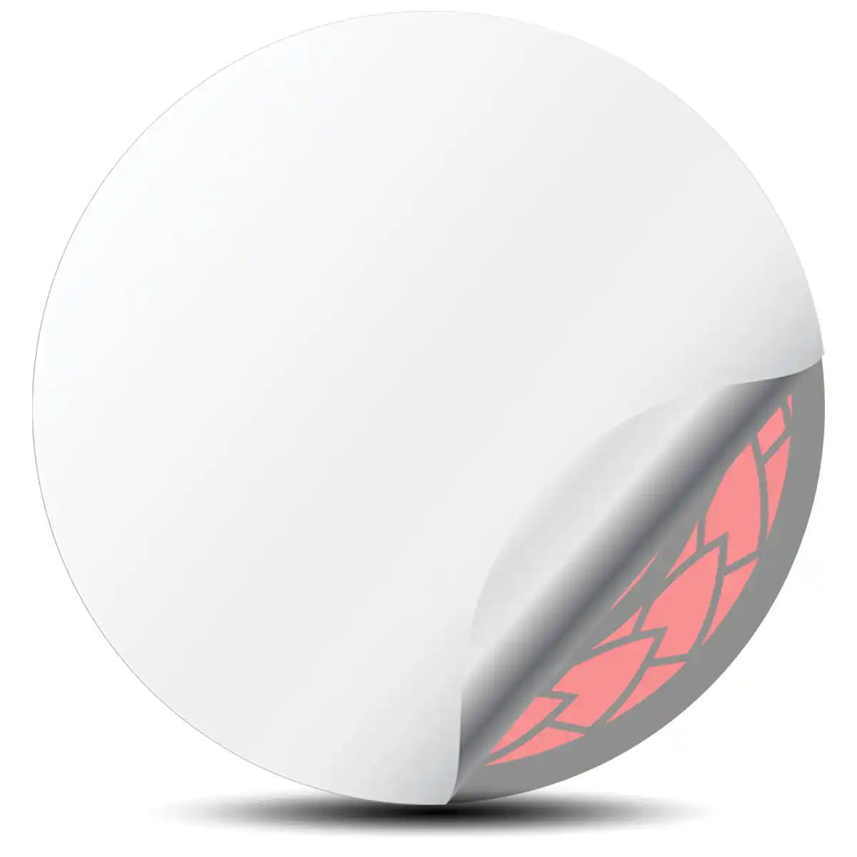 Fiat Silicone Sticker Stylish Design