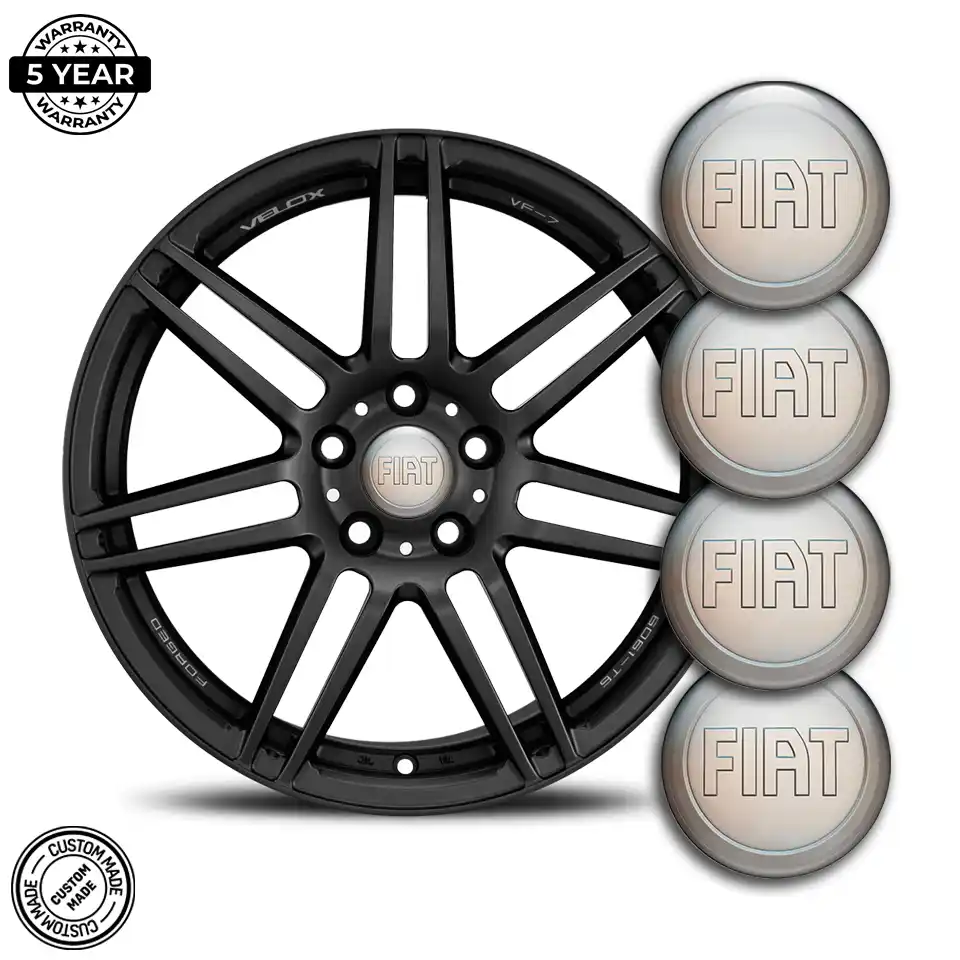Fiat Sticker Epoxy 3D Gel Premium Resin