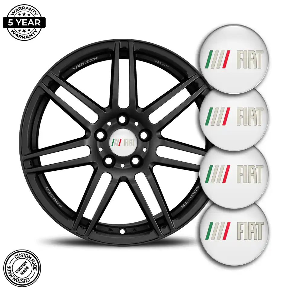 Fiat Wheel Emblem Self-Adhesive Limited Edition
